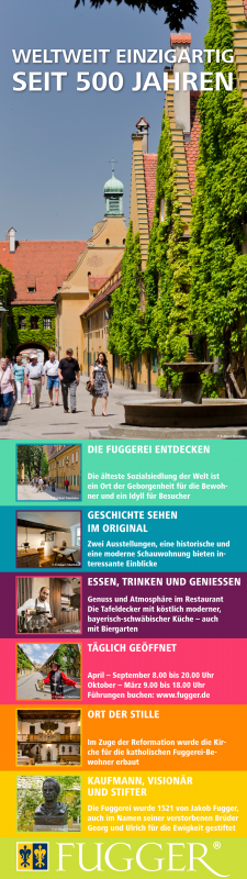 Travelguide Fuggersche Stiftung